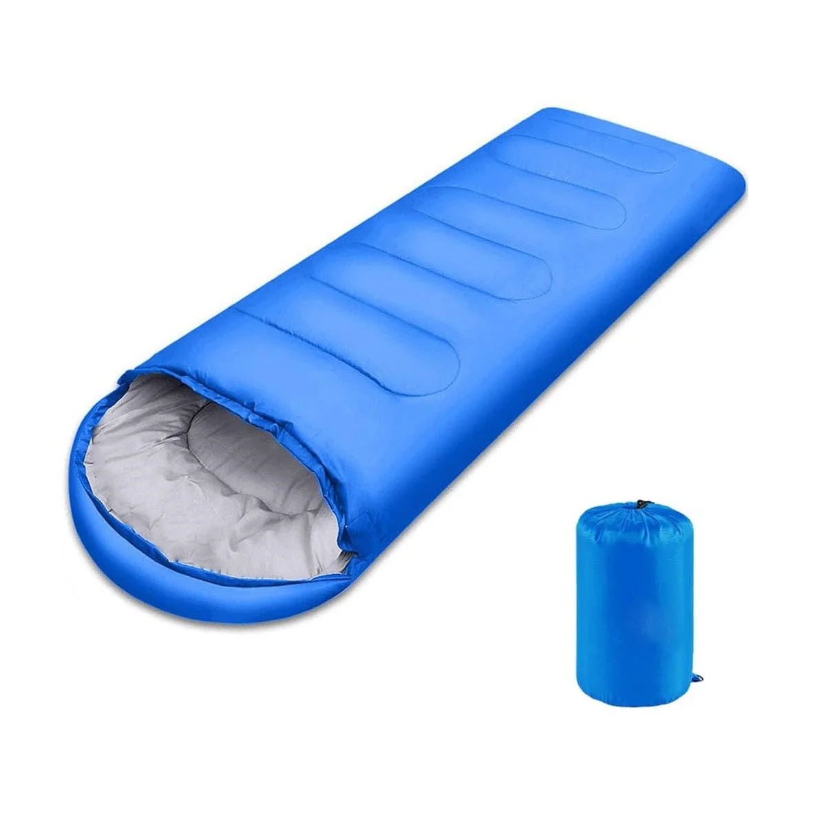 Camping Sleeping Bag Lightweight 4 Season Warm Envelope Backpacking Outdoor Mummy Cotton Winter Sleeping Bag
