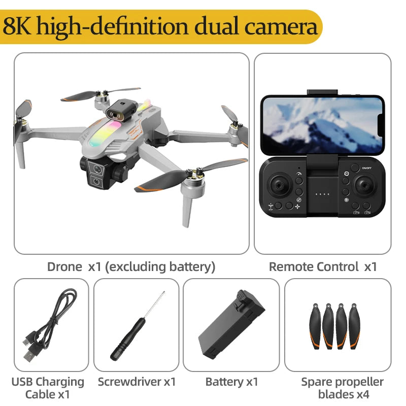 B11Pro WiFi FPV Drone With Dual 4K 1080P Cameras Pro