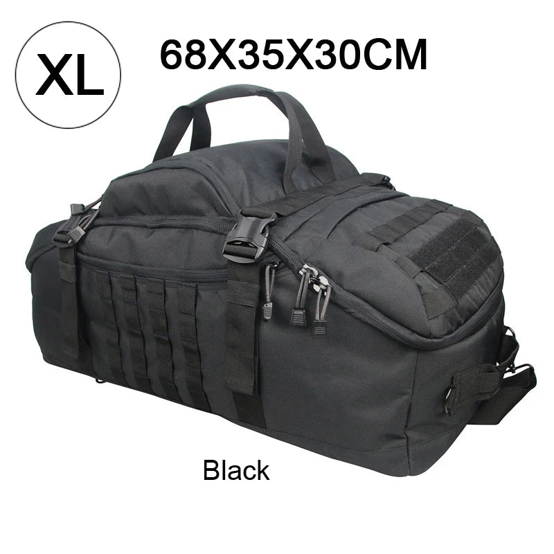 LQARMY 3 Way Duffel Bag Waterproof Travel Bag Unisex Gear