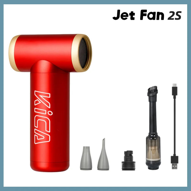 KICA JetFan 2S Portable Air Blower 117000RPM Rechargeable Mini Fan